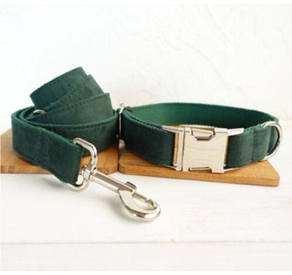 Luxury Bowtie Collar & Leash Set — Elegant, Durable & Perfect for Everyday Style or Special Occasions
