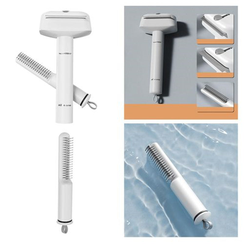 3-in-1 Pet Dematting Comb – Multi-Functional Grooming Tool for Dogs & Cats (Detangles, Removes Loose Hair, Undercoat Care)