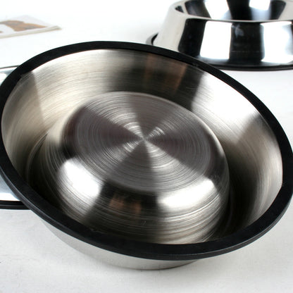 Premium Heavy-Duty Stainless Steel Pet Bowl — Non-Slip, Rust-Resistant & Built to Last ⚡🐾