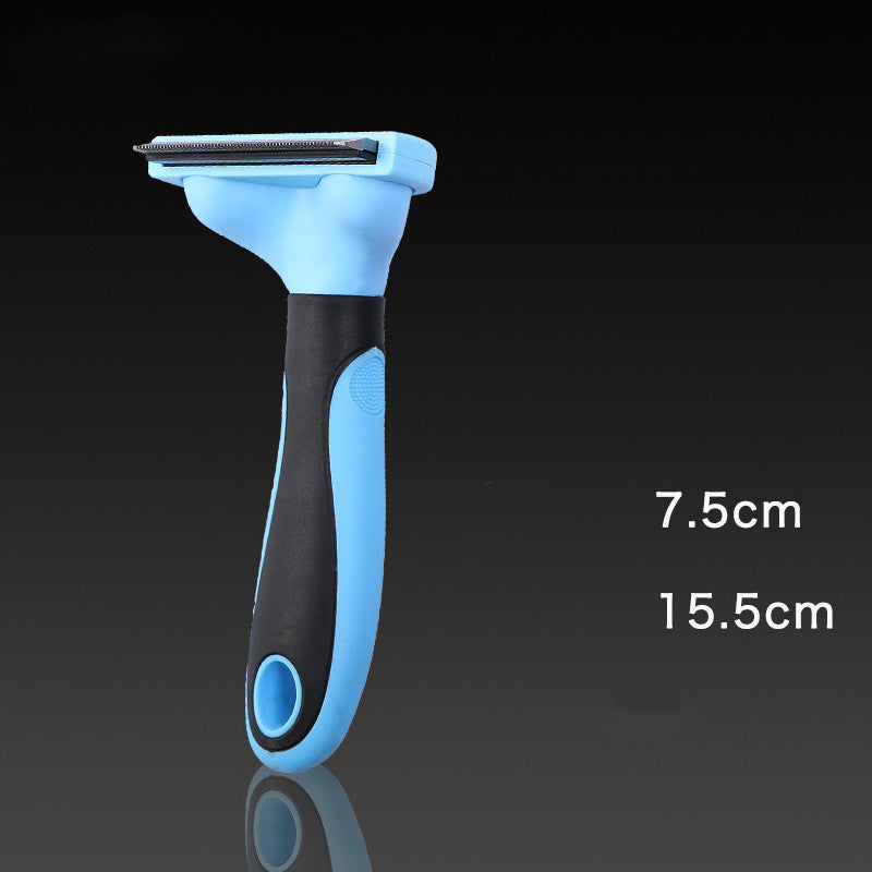 Stainless Steel Pet Grooming Comb – Professional Dog & Cat Comb for Shedding, Shine & Gentle Detangling