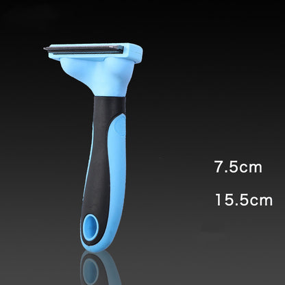 Stainless Steel Pet Grooming Comb – Professional Dog & Cat Comb for Shedding, Shine & Gentle Detangling