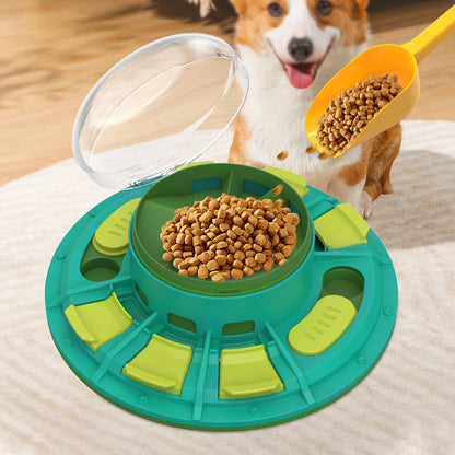 Interactive IQ Puzzle Feeder Toy — Smart Slow-Feeding Brain Game for Dogs That Boosts Intelligence, Reduces Anxiety & Prevents Fast Eating