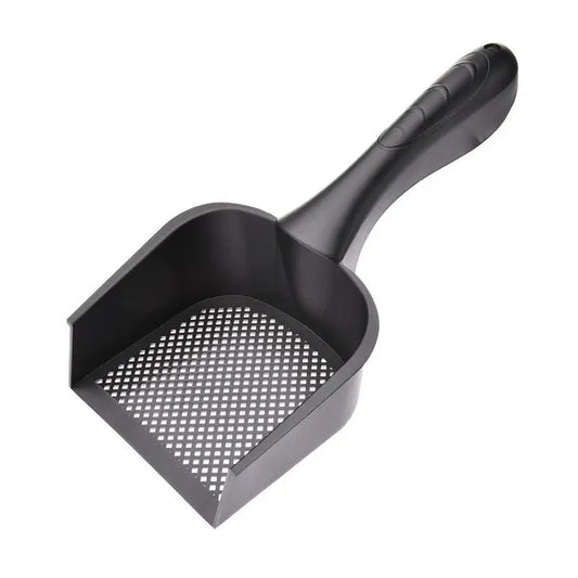 Durable Plastic Cat Litter Scoop – Large-Capacity PVC Litter Shovel with