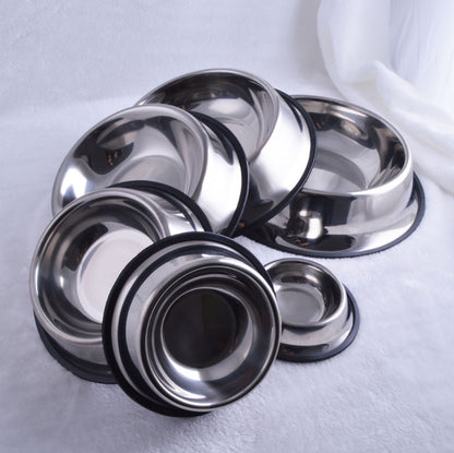 Premium Heavy-Duty Stainless Steel Pet Bowl — Non-Slip, Rust-Resistant & Built to Last ⚡🐾