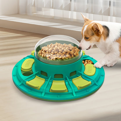 Interactive IQ Puzzle Feeder Toy — Smart Slow-Feeding Brain Game for Dogs That Boosts Intelligence, Reduces Anxiety & Prevents Fast Eating