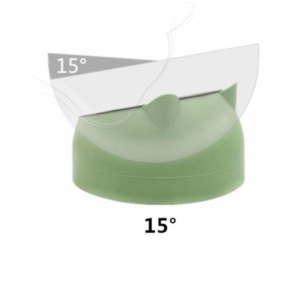 Ergonomic 15° Tilted Cat Bowl — Anti-Vomit, Joint-Friendly, and Made with Food-Grade Stainless Steel