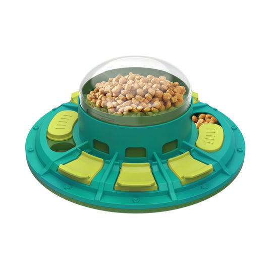 Interactive IQ Puzzle Feeder Toy — Smart Slow-Feeding Brain Game for Dogs That Boosts Intelligence, Reduces Anxiety & Prevents Fast Eating