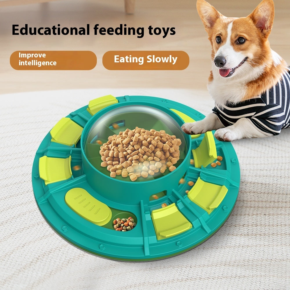 Interactive IQ Puzzle Feeder Toy — Smart Slow-Feeding Brain Game for Dogs That Boosts Intelligence, Reduces Anxiety & Prevents Fast Eating