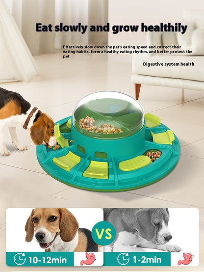 Interactive IQ Puzzle Feeder Toy — Smart Slow-Feeding Brain Game for Dogs That Boosts Intelligence, Reduces Anxiety & Prevents Fast Eating