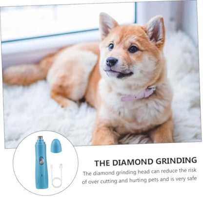 Rechargeable Pet Nail Polisher – Safe Claw & Paw Grooming Tool