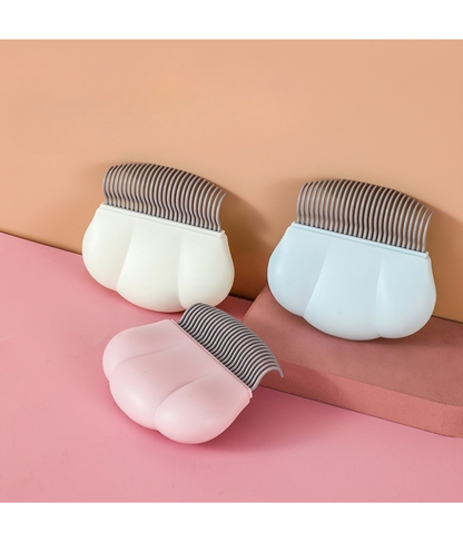 Fine-Tooth Pet Grooming Comb – Flea & Shedding Brush for Dogs, Cats & Rabbits (Detangles & Removes Loose Fur)