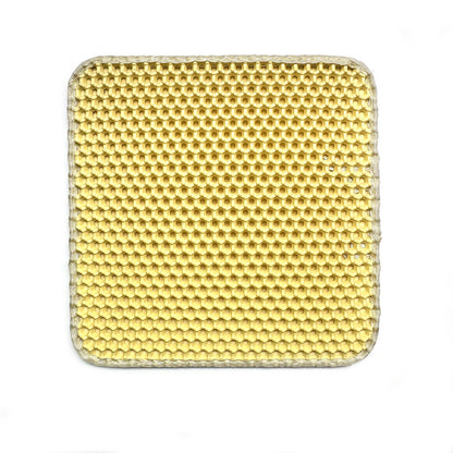 Anti-Splash Double-Layer Cat Litter Mat – EVA Honeycomb Trap Design for Mess-Free Floors