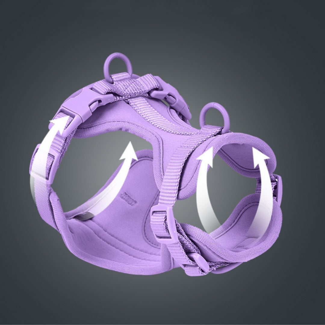 Adjustable PVC Dog Leash & Collar Set – Durable, Waterproof, Hand-Held Rope Combo for Safe & Comfortable Walks (Multiple Colors)