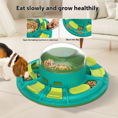 Interactive IQ Puzzle Feeder Toy — Smart Slow-Feeding Brain Game for Dogs That Boosts Intelligence, Reduces Anxiety & Prevents Fast Eating