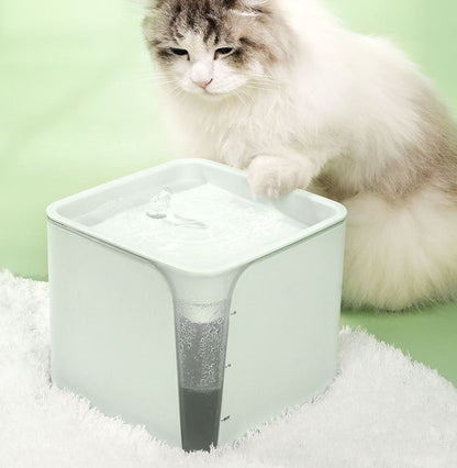 Automatic Circulating Water Fountain — Smart, Ultra-Quiet Pet Water Dispenser with Continuous Fresh Flow (2L Capacity)