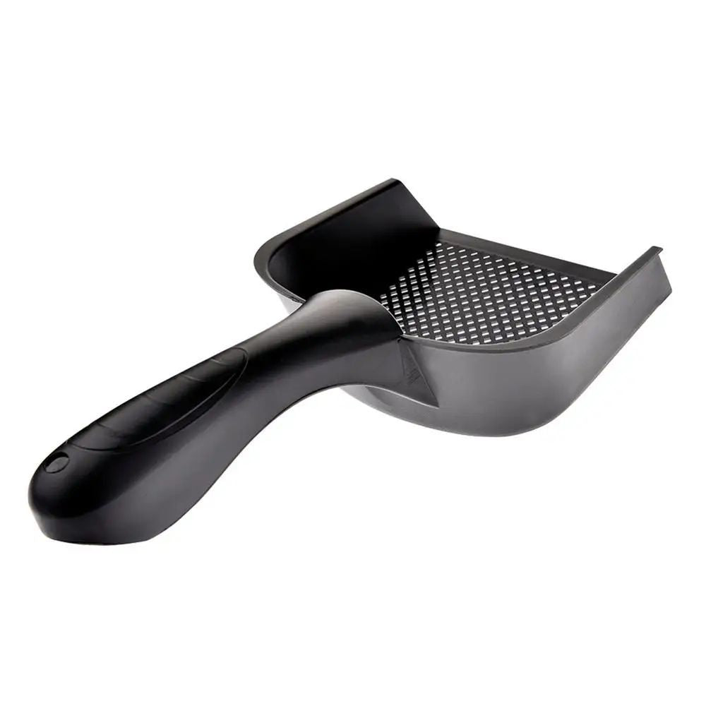 Durable Plastic Cat Litter Scoop – Large-Capacity PVC Litter Shovel with